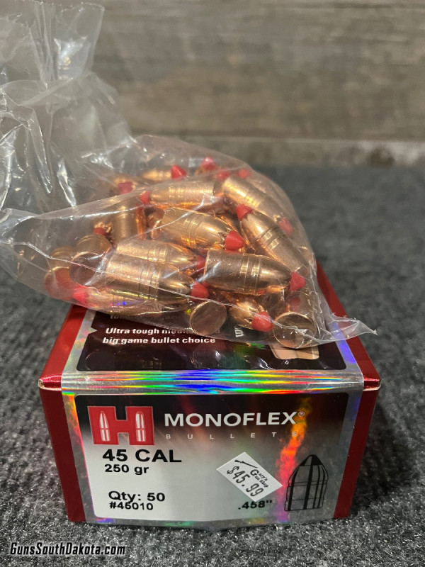 45-70 ammo, brass and bullets